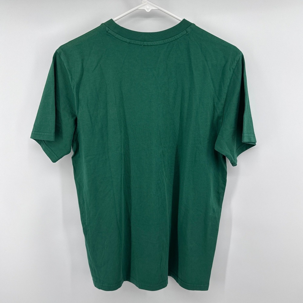 DSG Mens USA Graphic T-Shirt Green Short Sleeve Cotton Crewneck DSG24100 Small - Picture 2 of 8